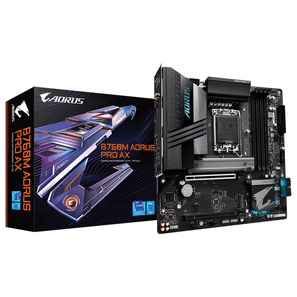 MOTHERBOARD B760M Aorus Pro AX (Wi-Fi) GIGABYTE DDR5